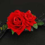 Floral Hair Combs Wedding Bridal Hair Jewelry For Women Fairy Party Gift