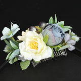 Floral Hair Combs Wedding Bridal Hair Jewelry For Women Fairy Party Gift