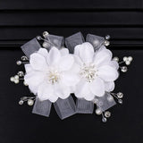 Wedding Hair Accessories Lace Yarn Hair Clips
