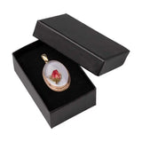 Handcrafted Rose Resin Necklace