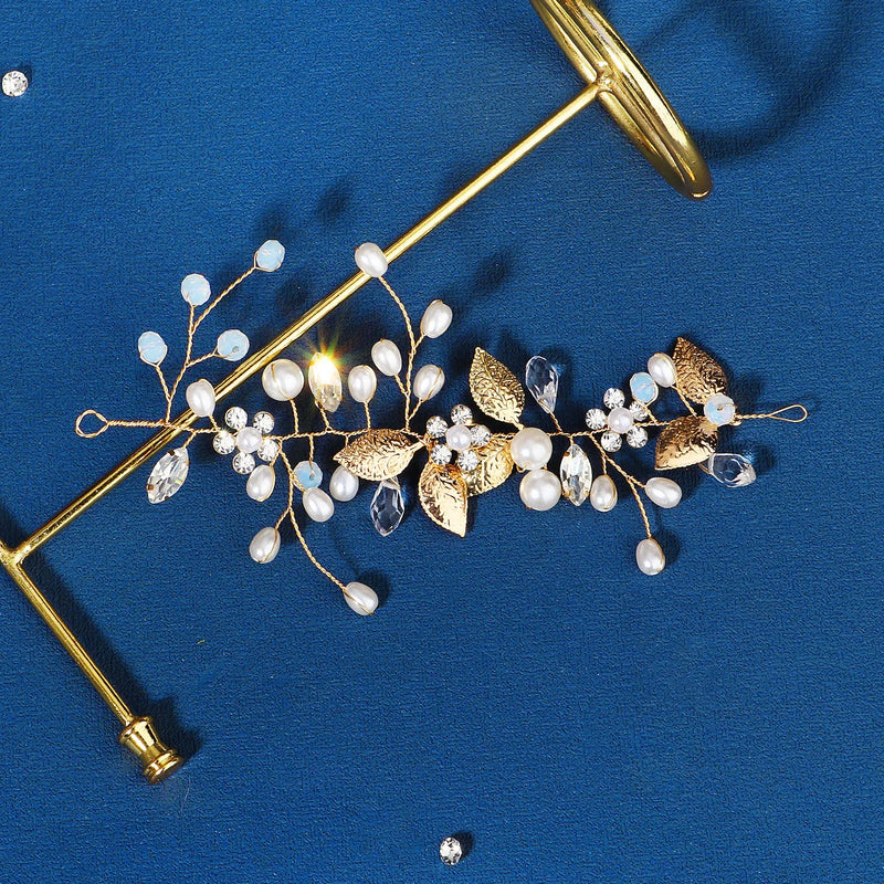 Rhinestone Flower Bridal Headband Hair Comb Wedding Accessories
