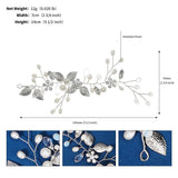 Rhinestone Flower Bridal Headband Hair Comb Wedding Accessories