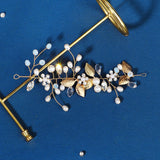 Rhinestone Flower Bridal Headband Hair Comb Wedding Accessories