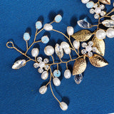 Rhinestone Flower Bridal Headband Hair Comb Wedding Accessories