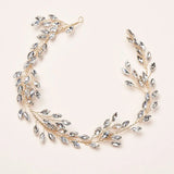 Crystal Rhinestone Bridal Headband Hair Vine Wedding Jewelry