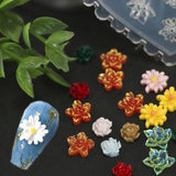 3D Flower Silicone Nail Art Mold DIY Decorations Supplies