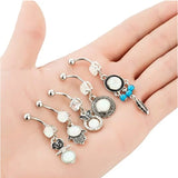 Butterfly Belly Ring Set Bulk - Sexy Navel Piercing Pack