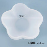 Flower Bowl Plate Resin Mold DIY Craft Art Silicone Mould Home Decoration Tools