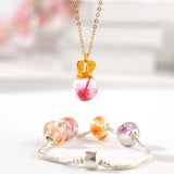 Cambodia DIY Crystal Epoxy Bracelet Mold with Dried Flowers