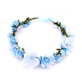 Flower Crown Wedding Bridal Hair Accessories Bridesmaid Crown Gift