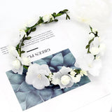 Flower Crown Wedding Bridal Hair Accessories Bridesmaid Crown Gift