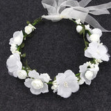 Flower Crown Wedding Bridal Hair Accessories Bridesmaid Crown Gift