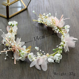Flower Crown Wedding Hair Accessories Seaside Resort Headbands Bridesmaid Bride