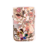 Flower Crystal Pearl Bead Jewelry Gift Bag