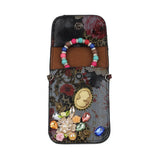Flower Crystal Pearl Bead Jewelry Gift Bag