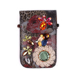 Flower Crystal Pearl Bead Jewelry Gift Bag
