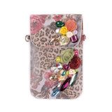 Flower Crystal Pearl Bead Jewelry Gift Bag