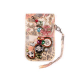 Flower Crystal Pearl Bead Gift Jewelry Packaging Bag