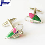 Flower Cufflink Cuff Link 2 Pairs Promotion