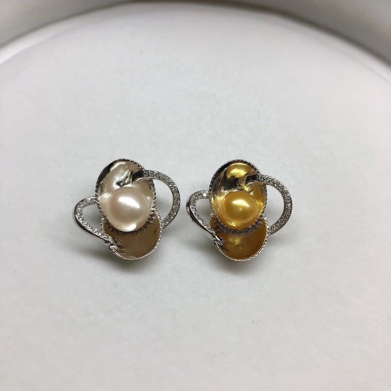 Flower Pendant Base Mountings for Women Jewelry