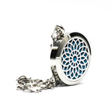 Stainless Steel Aromatherapy Pendant Necklace
