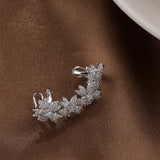 High-end Flower Ear Clips for Women
