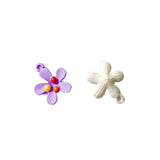 Flower Eardrop Pendant Necklace Earring Charms 8pcs