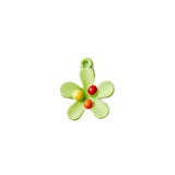 Flower Eardrop Pendant Necklace Earring Charms 8pcs
