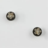 Flower Figured Magnet Tiny Earrings