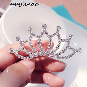 Small Crown Tiara Hair Accessories for Flower Girls
