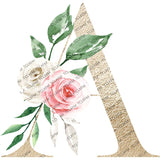 Flower Letters Jewelry Boxes Organizer Display Travel Jewelry Case Boxes