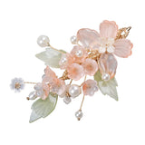 Vintage Flower Hair Clips Tiaras Wedding Bridal Hairpins
