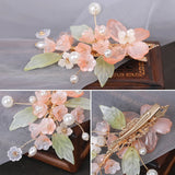 Vintage Flower Hair Clips Tiaras Wedding Bridal Hairpins