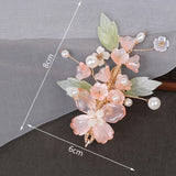 Vintage Flower Hair Clips Tiaras Wedding Bridal Hairpins
