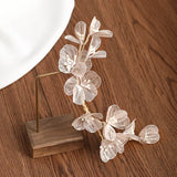 Pearl Flower Hairband for Bride Wedding Hair Jewelry Women