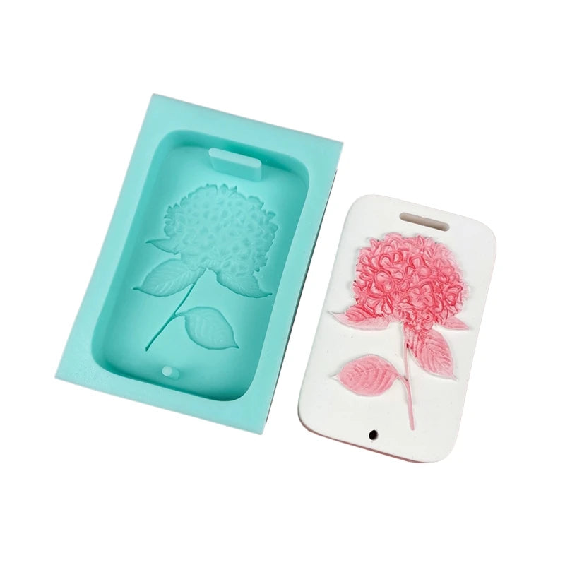 Flower Hanging Tag Epoxy Resin Mold for DIY Crafts