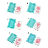 Flower Hanging Tag Epoxy Resin Mold for DIY Crafts