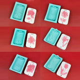 Flower Hanging Tag Epoxy Resin Mold for DIY Crafts