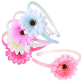 Sunflower Headband for Girls - Anti Slip Beach Party Hat