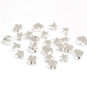 Heart Flower Crown Spacer Beads 20pcs/Lot