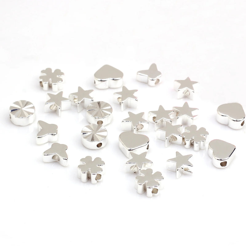 Heart Flower Crown Spacer Beads 20pcs/Lot