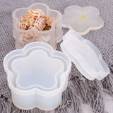 Flower Heart Hexagon Resin Silicone Mould Jewelry DIY Tool