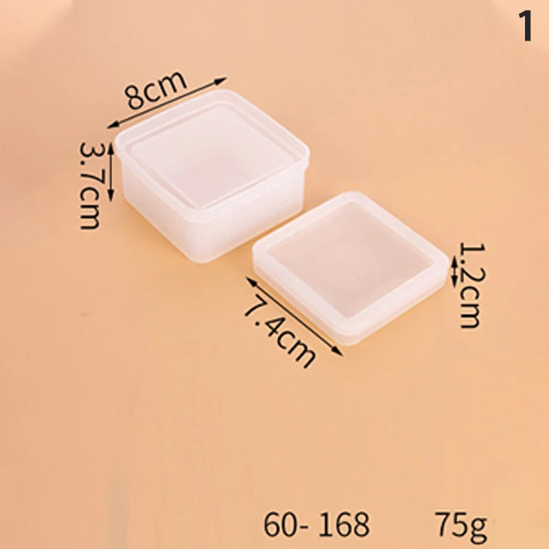 Flower Heart Hexagon Resin Silicone Mould Jewelry DIY Tool
