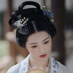 Flower Lace Hairpin Hair Clips Pearl Tassel Barrettes