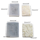 Flower Leaf DIY Aroma Gypsum Plaster Silicon Mould Wedding Decoration