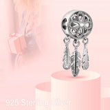 Bohemia Style Silver Plated Charms for Bracelet Jewelry Making