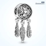 Bohemia Style Silver Plated Charms for Bracelet Jewelry Making
