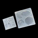 Leaf Earrings Resin Mold DIY Crafts Necklace Pendant Silicone Mould