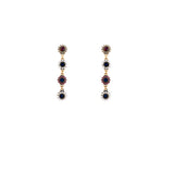 Flower Pearl Long Earrings Retro Ladies Jewelry