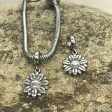Flower Pendant Charms for DIY Jewelry Making
